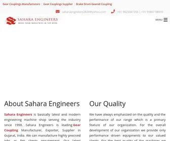 Gearcouplingsindia.com(Sahara Engineers) Screenshot