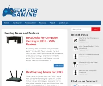 Gearforgaming.com(Gear For Gaming and PCGuide Merge) Screenshot