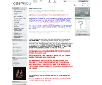 Gearforyou.net(See relevant content for) Screenshot