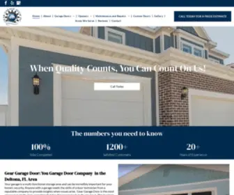 Geargaragedoor.com(Your garage) Screenshot