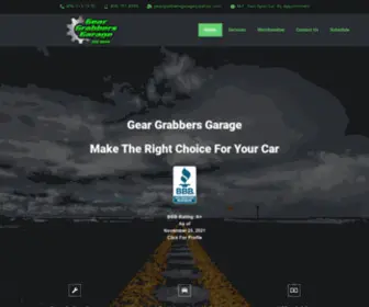 Geargrabbersgarage.com(Gear Grabbers Garage) Screenshot