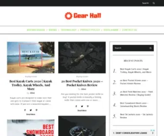 Gearhall.com(GEAR NEWS) Screenshot