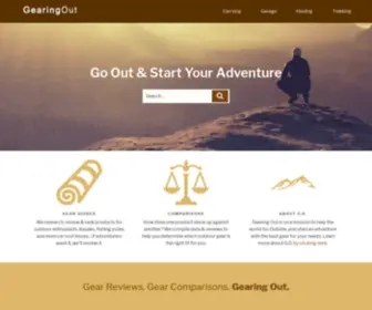 Gearingout.com(My CMS) Screenshot