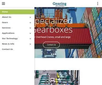 Gearingsolutions.com(Gearing Solutions) Screenshot