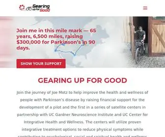 Gearingupforgood.org(Gearing Up For Good) Screenshot