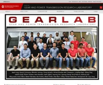 Gearlab.org(Gear and Power Transmission Research Laboratory) Screenshot