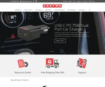 Gearmo.com(USB Type C Car Chargers) Screenshot