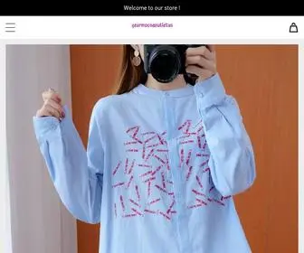 Gearmooseoutletus.com(Stand-up Collar Loose Sweater Coat) Screenshot