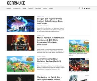 Gearnuke.com(Daily Dose Of Gaming) Screenshot