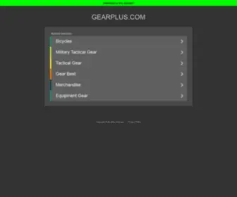 Gearplus.com(Gearplus) Screenshot