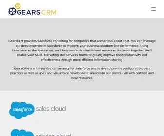 Gearscrm.com(Salesforce Consulting) Screenshot