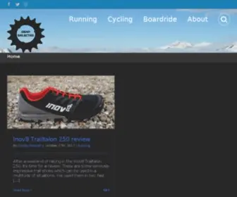 Gearselected.com(Running Shoe Reviews and Other Gear) Screenshot