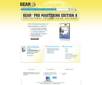Gearsoftware.com(GEAR Software) Screenshot