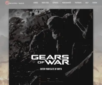 Gearsofwar.com(Gears of War) Screenshot