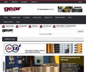 Geartechnology.com(Gear Technology) Screenshot