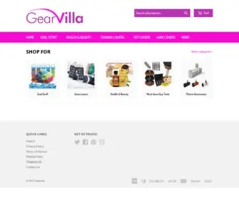 Gearvilla.com Screenshot