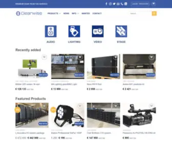 Gearwise.se(Gearwise) Screenshot
