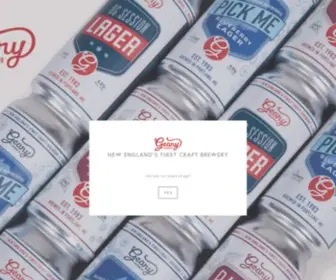 Gearybrewing.com(Geary Brewing Co) Screenshot