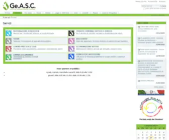 Geasc.it(Portale di Ge.A.S.C) Screenshot