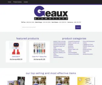Geauxpromos.com(Geauxpromos) Screenshot