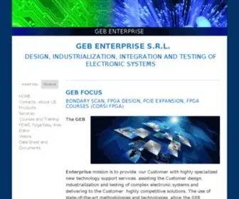 Geb-Enterprise.com(GEB Enterprise S.r.l) Screenshot