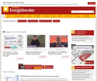 Geb-Info.de(Fachzeitschrift für Energieberatung) Screenshot