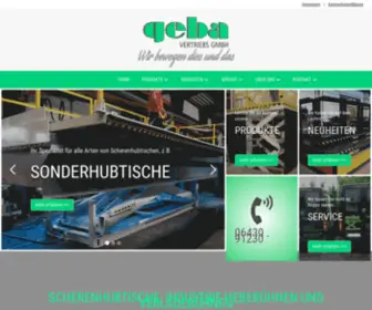 Geba-Verladetechnik-GMBH.de(Industrie Hebebühnen) Screenshot