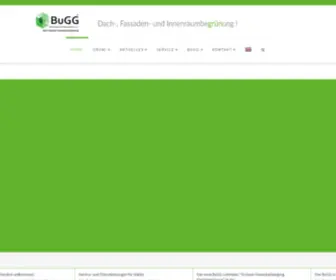 Gebaeudegruen.info(Startseite ) Screenshot