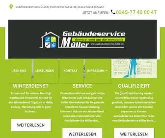 Gebaeudeservice-Halle.de(Gebäudereinigung) Screenshot