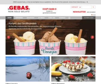 Gebas24.de(Und Gastronomiebedarf) Screenshot