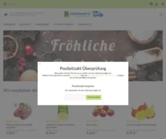 Gebauers-Fresh.de(Willkommen bei EDEKA Gebauer's) Screenshot