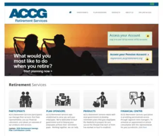 Gebcorp.com(ACCG Retirement Services) Screenshot