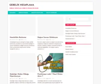 Gebelikhesaplama.org(Gebelik hesaplama) Screenshot