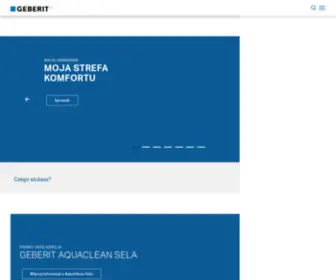 Geberit-Aquaclean.pl(Geberit AquaClean) Screenshot