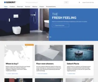 Geberit.com.sg(Geberit south east asia) Screenshot