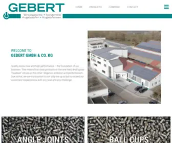 Gebert-KG.de(Gebert GmbH & Co) Screenshot