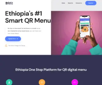 Gebetamenu.com(Gebeta Menu) Screenshot