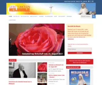 Gebetsaktion.at(Medjugorje) Screenshot