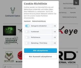 Gebhardt-Optics.de(Herzlich willkommen bei gebhardt) Screenshot