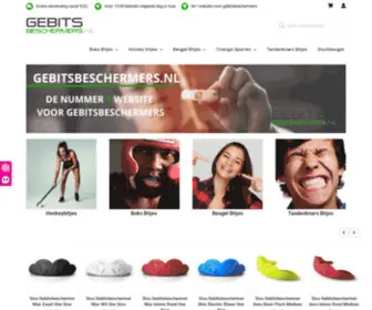 Gebitsbeschermers.nl(De website voor gebitsbeschermers) Screenshot