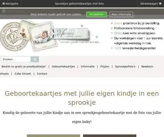 Geboortekaartjesmetfoto.com(Art Foto Home) Screenshot