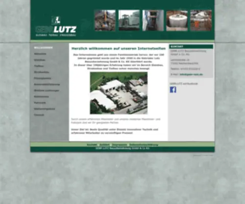 Gebr-Lutz.de(WILLKOMMEN Herzlich willkommen auf unseren Internetseiten) Screenshot