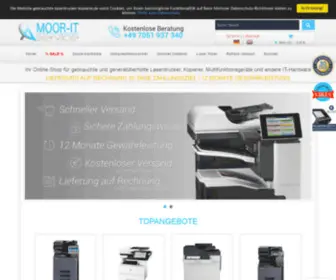 Gebrauchte-Laserdrucker-Kopierer.de(Gebrauchte Laserdrucker & Kopierer kaufen online) Screenshot