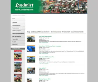 Gebrauchte-Traktoren.at(LANDWIRT online) Screenshot