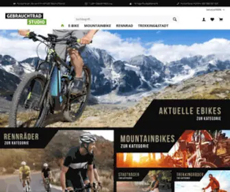 Gebrauchtradstudio.de(Dein Shop für hochwertige Gebrauchträder) Screenshot