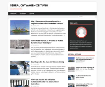 Gebrauchtwagen-Zeitung.de(Gebrauchtwagen Ratgeber) Screenshot