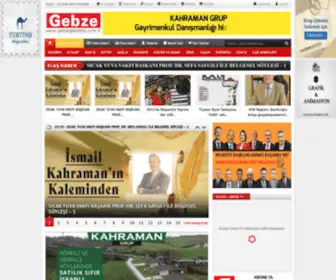 Gebzegazetesi.com(Gebze Gazetesi) Screenshot