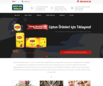 Gebzeofis.com.tr(Gebze Ofis Ürünleri) Screenshot