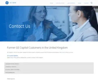 Gecapital.co.uk(GE Capital) Screenshot