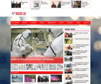Gecce.az(Gecce Magazin Haberleri) Screenshot